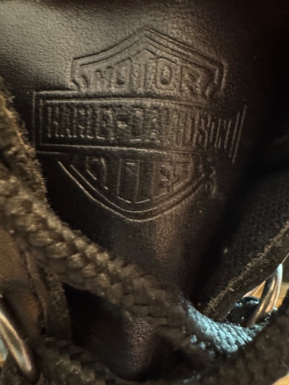 NEW Harley-Davidson El Paso Women's Black Leather Boots Sz US 5 UK3 EUR35 NWOB - Picture 11 of 13